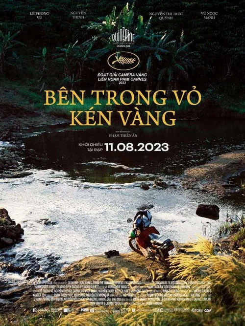Bên trong vo kén vàng